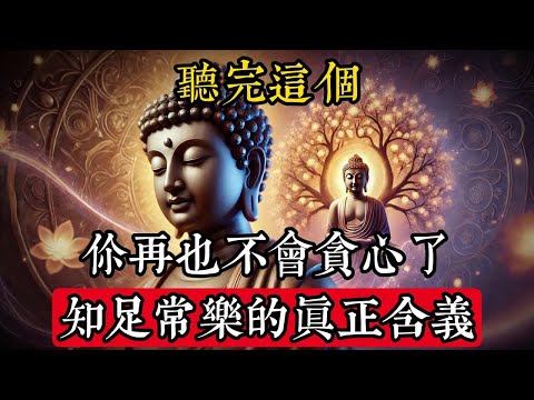 醒悟 聽完這個,你再也不會貪心了!(知足常樂的千年真相)#佛學 #禪宗 #佛教哲學