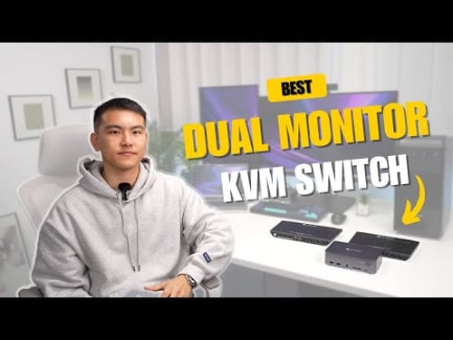 Best KVM Switches For Dual Monitors Setup #dualmonitorkvmswitch