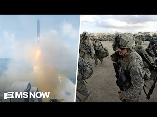 Iranian missile strikes wound roughly a dozen U.S. service members