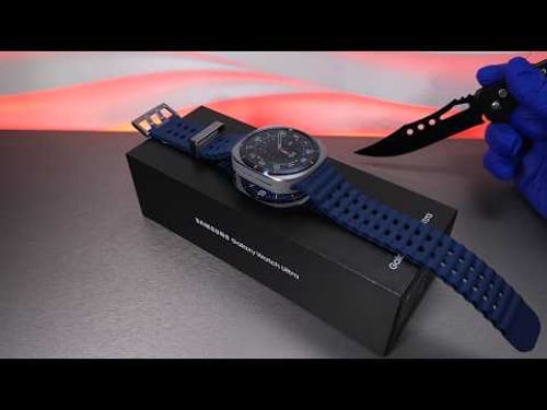 Samsung Galaxy Watch Ultra 2025 Unboxing and Test! - ASMR