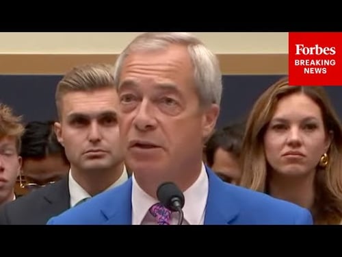 Nigel Farage Makes The Case That U.K. Is Not Protecting Free Speech Amidst Arrests Over Social Posts