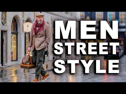 London Men’s Street Style 2026 | Spring Rain Fashion | Elegant & Timeless Outfits?