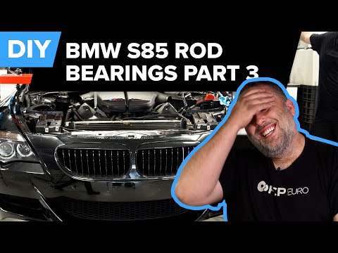 BMW S85 Rod Bearing Replacement DIY Part 3 (2005-2010 BMW M5 & M6 Rod Bearing Replacement)