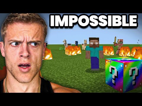 The Hardest Minecraft Lucky Block Challenge.