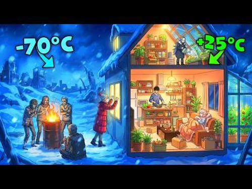 He Built a Fortified Base with Endless Food in the Middle of an Ice Apocalypse! - Manhwa Recap