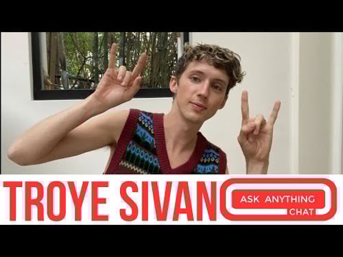 Troye Sivan Full MRL Ask Anything Chat