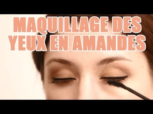 Tuto maquillage pour les femmes avec les yeux en Amandes