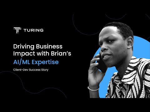 Get business solutions from professionals in AI and ML with Turing