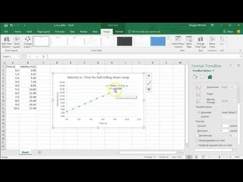 How to make a scientific graph in Excel