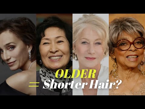 Why do Older Women get Short Hair? Here is One Reason.
