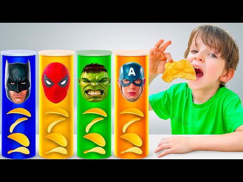 Kids learn to choose healthy food