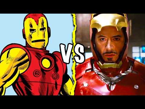 Every Difference Between IRON MAN Comics & Movies Explained