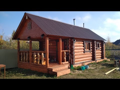 Моя ЛЮБИМАЯ Баня в 2018 году # ОТЛИЧНЫЙ Проект с Туалетом и Тамбурром