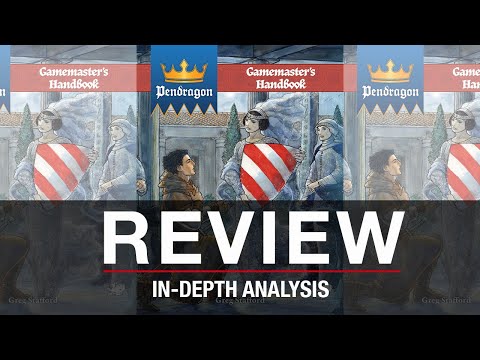 Pendragon Gamemaster's Handbook Review | Chaosium RPG Masterclass for Arthurian Roleplaying