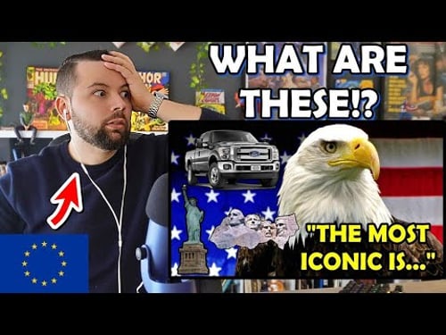 European Reacts to Greatest Symbols of America