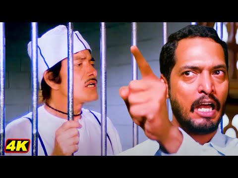 इन खिलाड़ियों को मैंने सच्चा कानून नहीं सिखाया तो... | Nana Pataker, Raj Kumar | Action Movie Scene