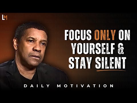 When You Focus On Yourself Everything Falls Into Place | Motivational Speech Denzel W.