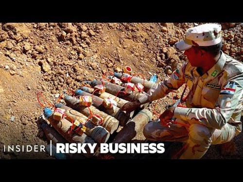 Why Digging Up Homemade Bombs Is One Of The Most Dangerous Jobs In Iraq | Risky Business