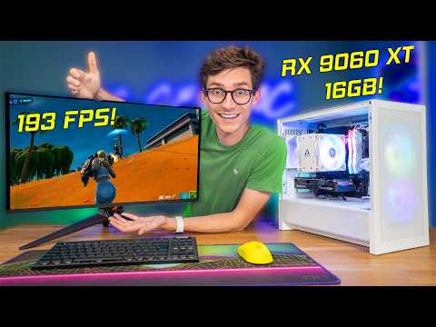 The PERFECT RX 9060 XT 16GB Gaming PC Build! 💪 w/ Gameplay Benchmarks