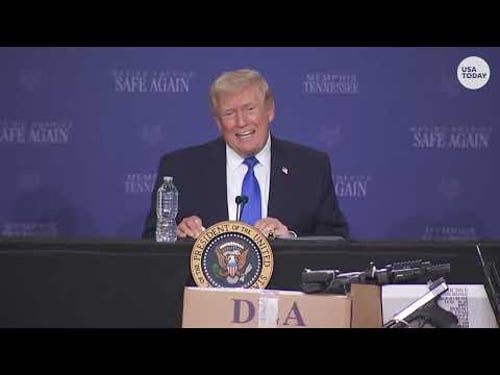 Trump talks Iran war, voter registration and more at Memphis Safe Task Force visit: Full event
