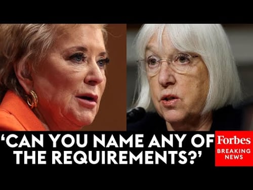 Linda McMahon Unable To Name Any Requirements Of Law When Asked By Patty Murray