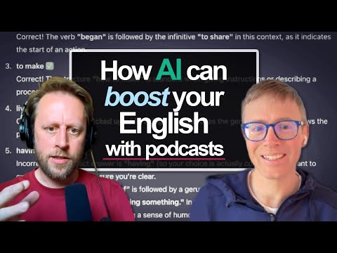 936. How AI can Boost your English with Podcasts β¨π§ (feat. Alastair Budge)