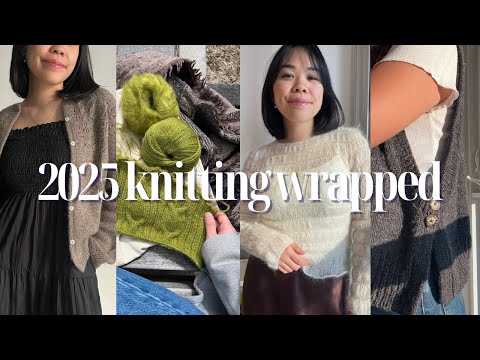 2025 knitting wrapped | hits and misses projects, yarn, designers, tools & notions