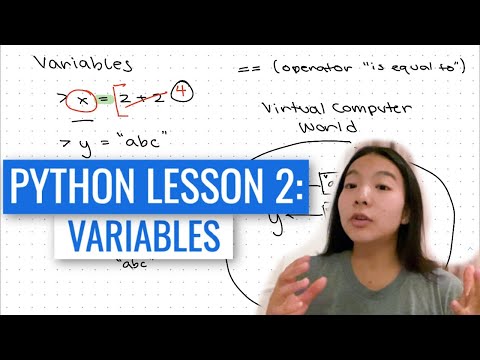How to Use Variables | Python for Beginners Lesson 2 | Code with Kylie
