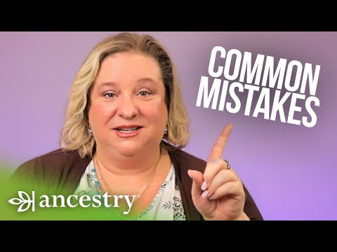 Common Mistakes In Genealogy | Tips & Tricks Virtual Event | Ancestry®