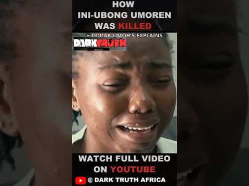 I Told Her To Go Back But She Refused - Uduak Umoh Narrates Ini-ubong Last Moment