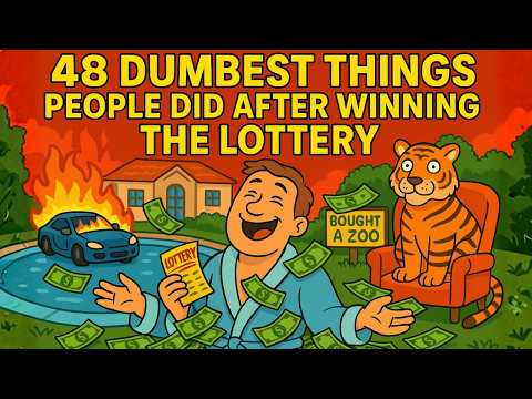 48 Dumbest Things People Did After Winning the Lottery