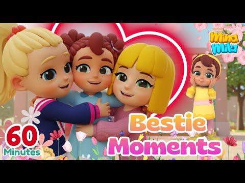 👯♀️ Mina Mila🎞️Besties Forever!🌟The Cutest & Friendship Moments | Durioo+The Makers of Omar & Hana