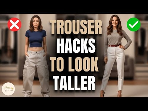 How to Make Any Trousers Look Amazing on Petites | 10 Ways to Look Taller