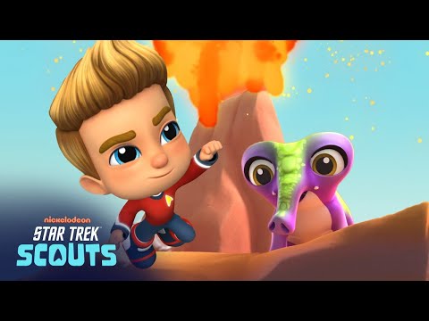 Holodeck Rescues #1 | Star Trek Scouts Save a Baby Animal! 🌋 | Star Trek: Scouts