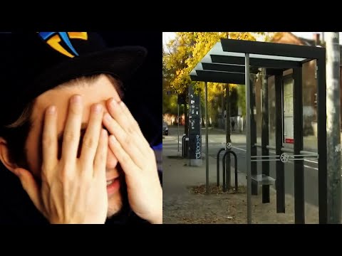 Paluten REAGIERT auf Realer Irrsinn - Bushaltestelle falsch herum gebaut!