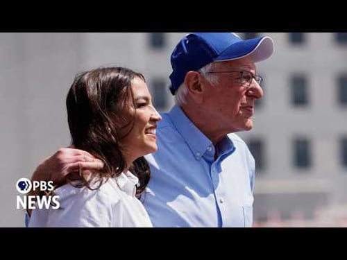 WATCH LIVE: Sen. Sanders, Rep. Ocasio-Cortez announce bill to pause building of new AI data centers