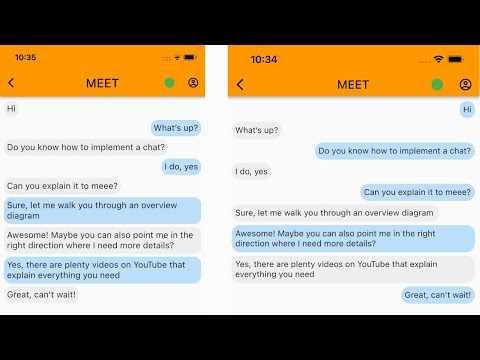 Flutter chat app : architectural overview and functional component breakdown
