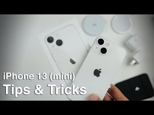 How to use iPhone 13 mini + Tips/Tricks!