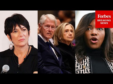 BREAKING: House Oversight Dems Speak Out About Ghislaine Maxwell Deposition, Clinton Deposition