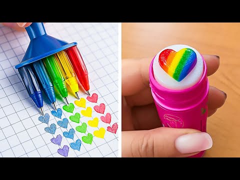π BRIGHT PARENTING HACKS π Rainbow Crafts Every Parent Needs! π¨