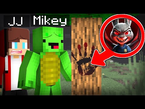How Mikey and JJ Found the Biggest Footprint July Hopps.exe in Minecraft - Maizen