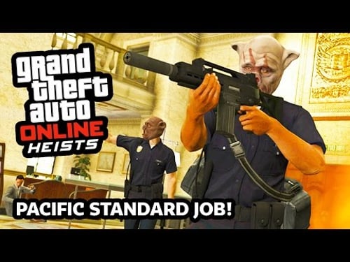 GTA 5 Heists Online Gameplay FINAL BANK HEIST!!! GTA 5 Online THE PACIFIC STANDARD JOB! (GTA 5 PS4)