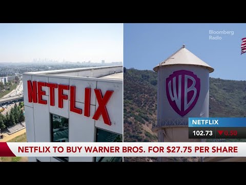 Wall Street Surprised by Netflix Deal to Buy Warner Bros. Discovery
