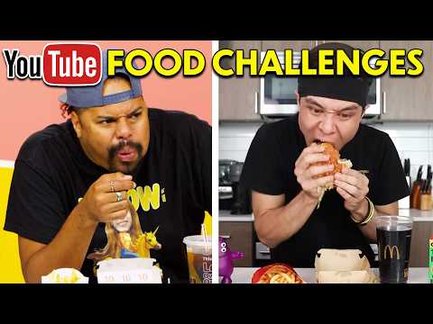 We Take On The Craziest Youtube Food Challenges!