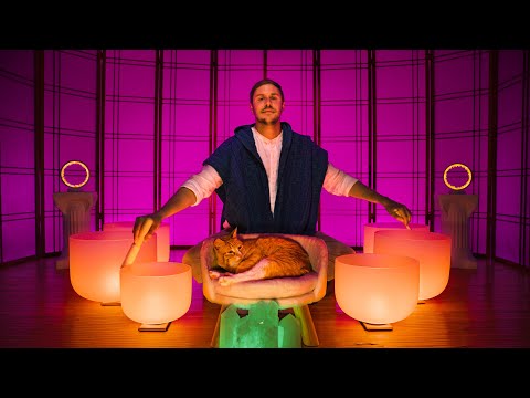 Nervous System Reset Sound Bath | Crystal Singing Bowls for Total Calm