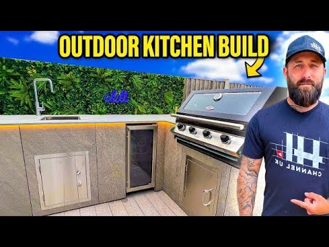 How We Built The Ultimate Luxury Outdoor BBQ Kitchen
