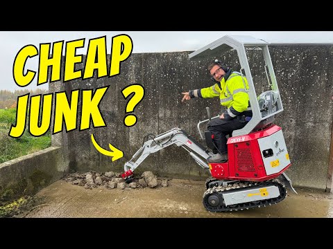 I Got a MINI EXCAVATOR from CHINA and This Happened! Crytec CREX6-M