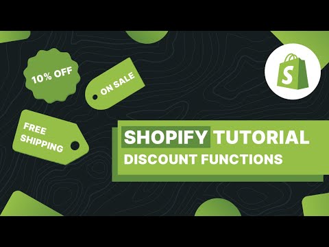 Shopify Tutorial - Create a Discount Shopify Function