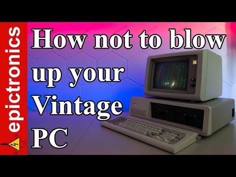 The very first IBM PC. How to service your 5150 to avoid blowing out the magic smoke