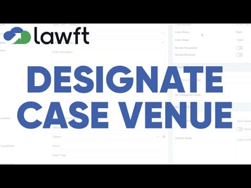 How to Designate Case Venue | Lawft